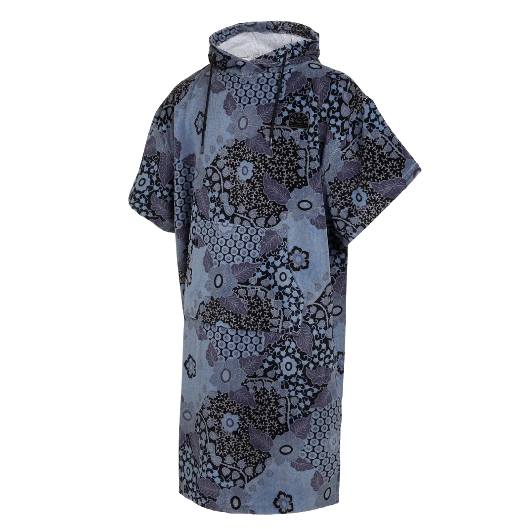 Серфпончо Mystic Poncho Velours AOP Blue / Black
