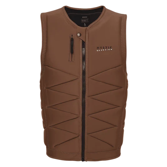 Спасжилет Mystic Outlaw Impact Vest Fzip Wake Brown 2024