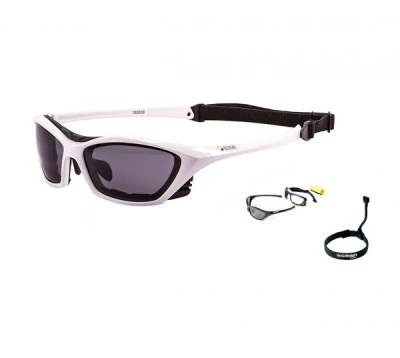 Солнцезащитные очки  Ocean Glasses Lake Garda Shiny White+Smoke 2021