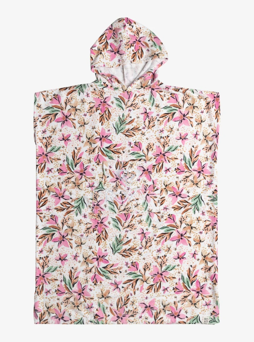 Пончо Roxy Stay Magical White Happy Tropical Swim 2024