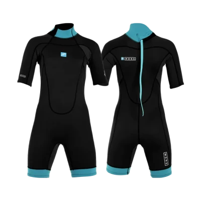 Женский гидрокостюм MDNS Pioneer Women Shorty 2/2mm BZ Black/Azure XS