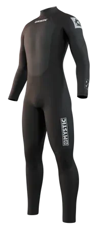 Гидрокостюм Mystic Brand Fullsuit 3/2mm Bzip Flatlock Black 2023