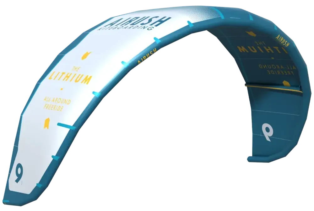 Кайт Airush Lithium V13 Grey Teal 2023