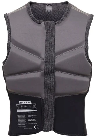 Спасжилет для кайта Mystic Block Impact Vest Fzip Kite Grey 2023