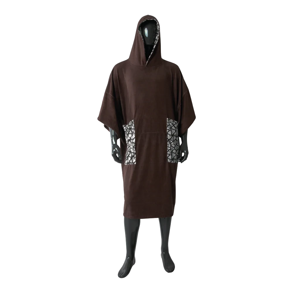 Пончо MDNS Plush Poncho Adult Duo Black Hive