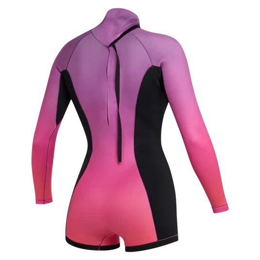 Гидрокостюм Mystic Lunar BK Longarm Shorty 2/2mm Bzip Coral