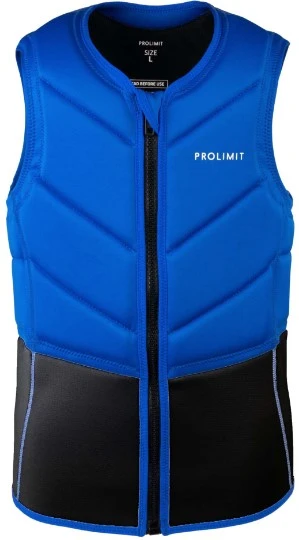 Спасжилет для кайта Prolimit Fusion Slider Vest Half Padded Frontzip  Blue/Silver 2024