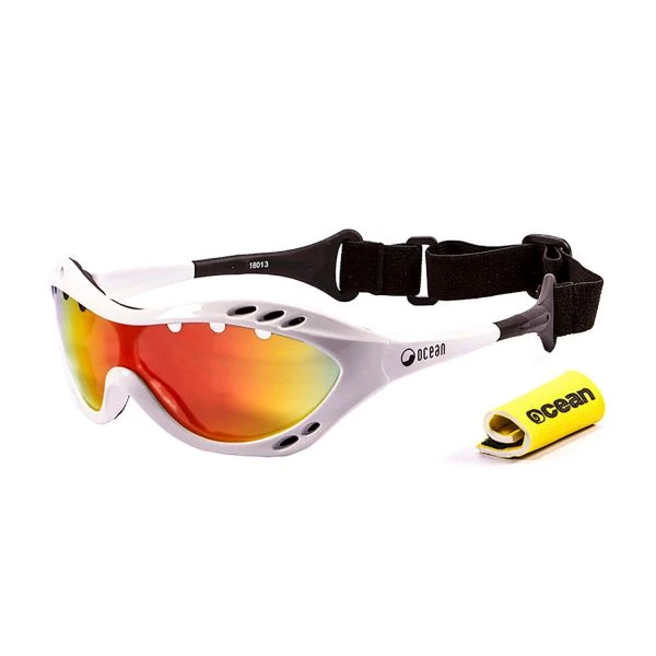 Солнцезащитные очки  Ocean Glasses Costa Rica Shiny White+Red Revo 2021