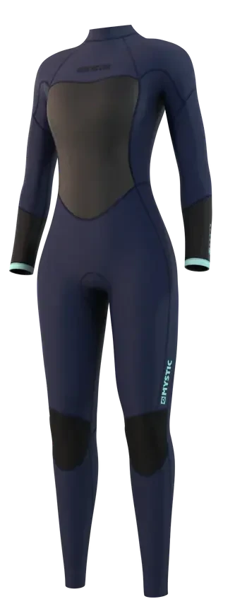 Гидрокостюм Mystic Brand Fullsuit 3/2mm Bzip Flatlock Women Night Blue