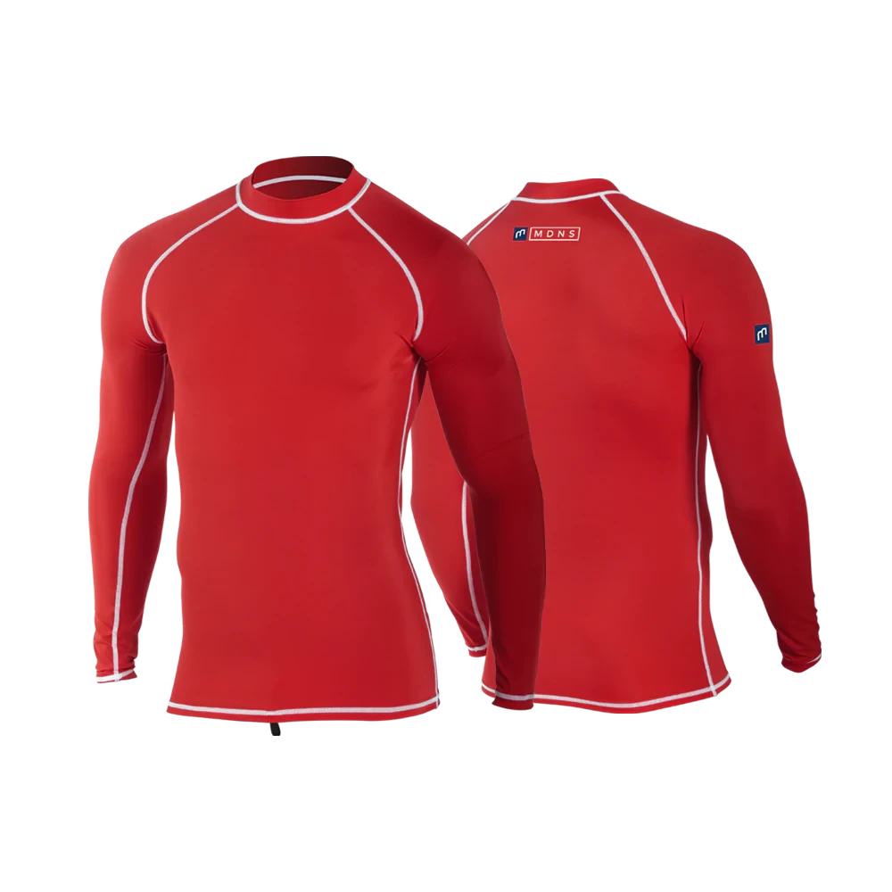 Лайкра для серфинга MDNS Colorblock LS Rashvest Red 2023