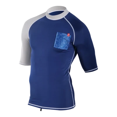 Лайкра для серфинга  MDNS Fashion SS Rashvest Navy/Grey 2023 M
