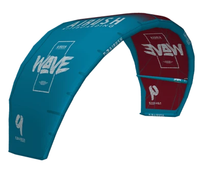 Гибридный кайт AIRUSH WAVE V9 red/teal 2020 8