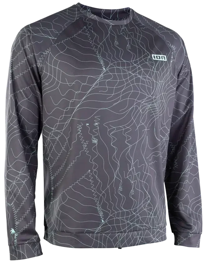 Лайкра для серфинга Ion Wetshirt Men LS Distorted/Grey