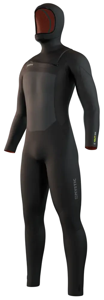 Гидрокостюм Voltt Hooded Fullsuit 6/4/3mm Fzip Black