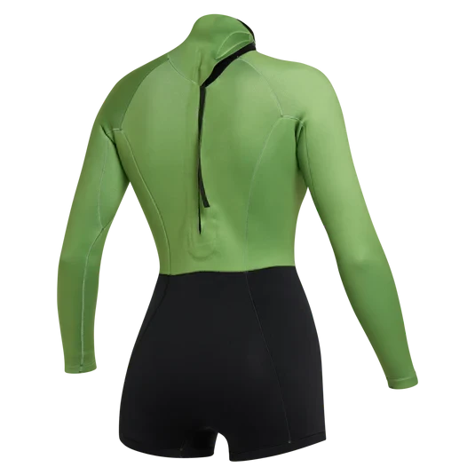 Гидрокостюм Mystic Lunar Longarm Shorty 2/2mm Bzip Soft Green
