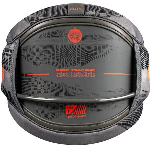 Трапеция для кайта Ride Engine Elite Carbon Type 1 Hyperlock Harness Graphite