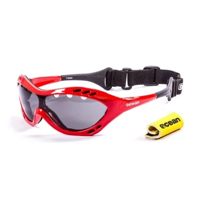 Солнцезащитные очки  Ocean Glasses Costa Rica Shiny Red+Smoke 2021
