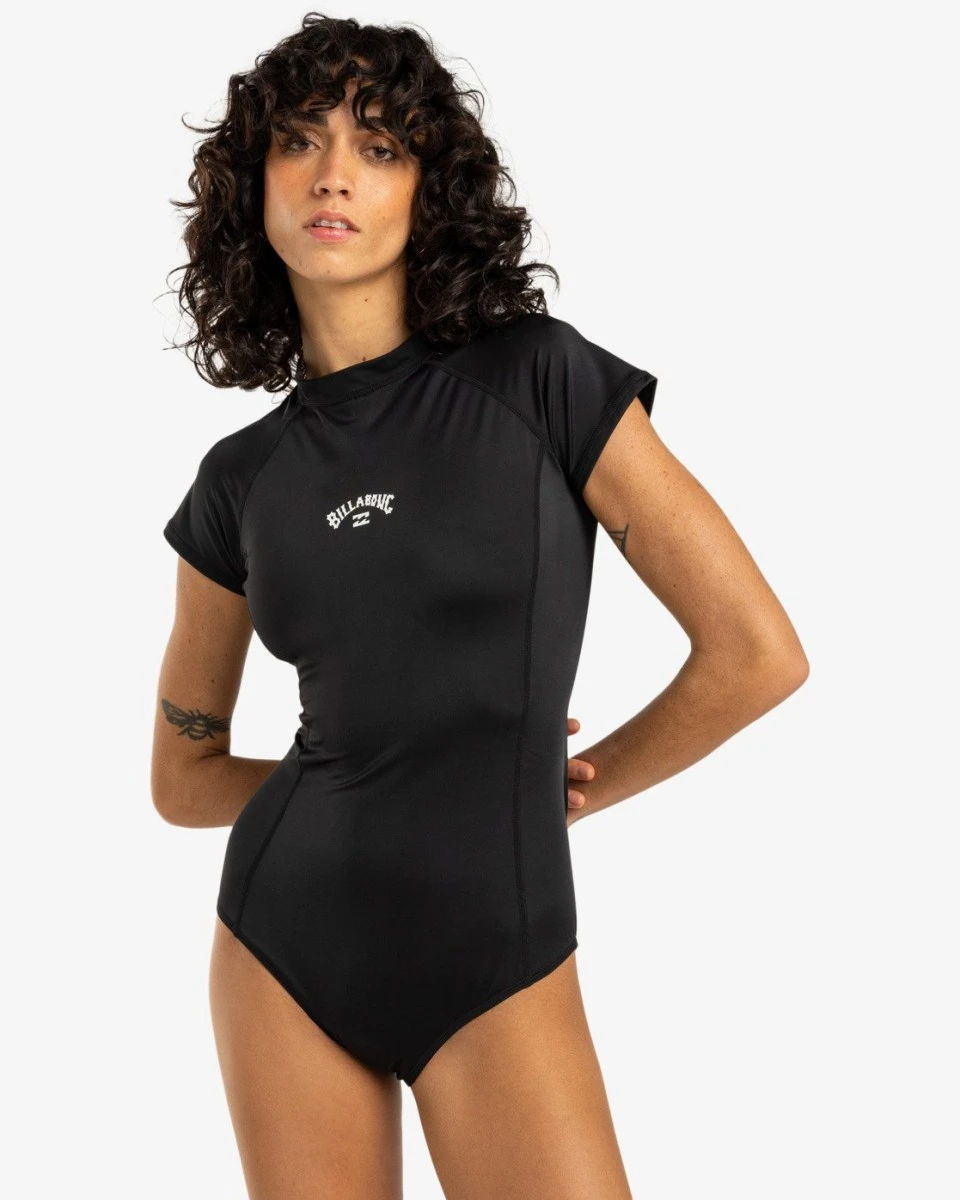Лайкра для серфинга Billabong Tropic Bodysuit SS Black Pebble Лайкра для серфинга Billabong Tropic Bodysuit SS Black Pebble