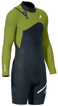 Гидрокостюм Mormaii Short John Manga Longa 2mm Masculino Flexxxa Pro Surfe Black/Green