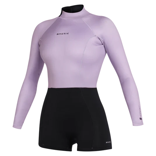 Гидрокостюм Mystic Lunar Longarm Shorty 2/2mm Bzip Pink/Purple