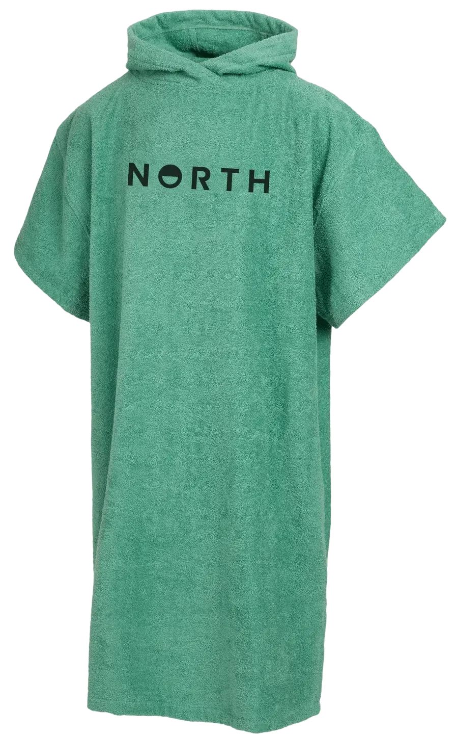 North Brand Poncho Seasalt Green