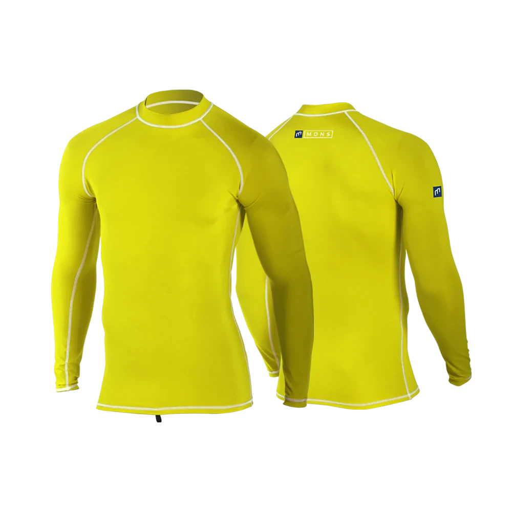 Лайкра для серфинга MDNS Colorblock LS Rashvest Yellow 2023