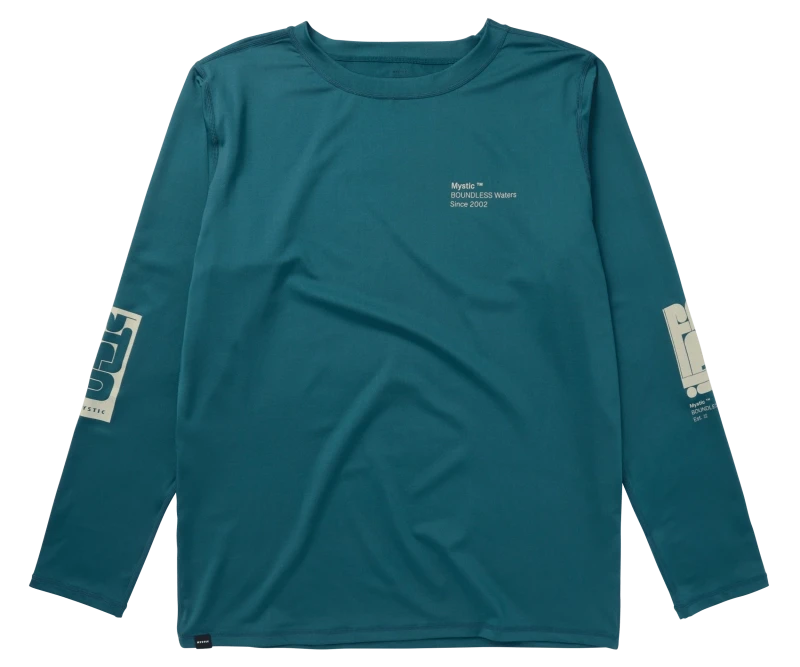 Лайкра Mystic Boarding L/S Rashvest Teal 2025