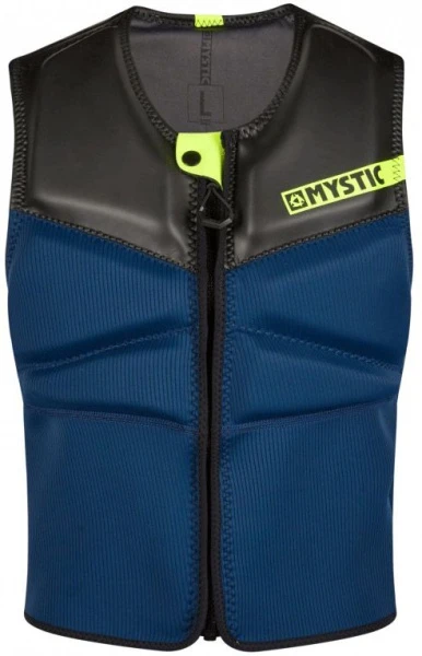 Спасжилет для кайта Mystic Block Impact Vest Fzip Kite Navy/Lime 2023