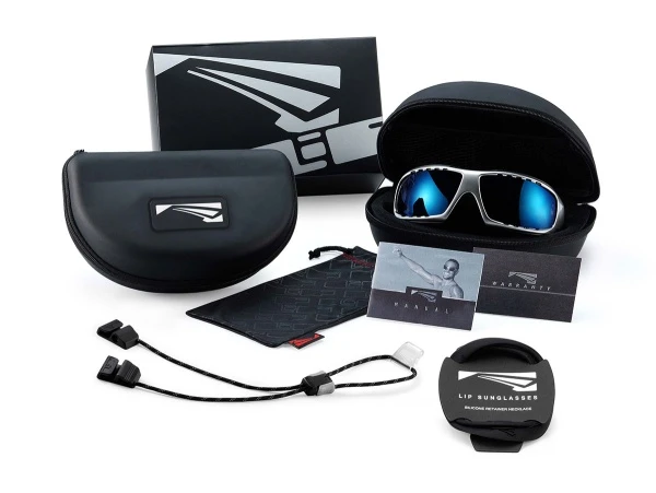 Солнцезащитные очки Lip Typhoon Trans. Grey - Red  Zeiss Polarized  Pacific Blue