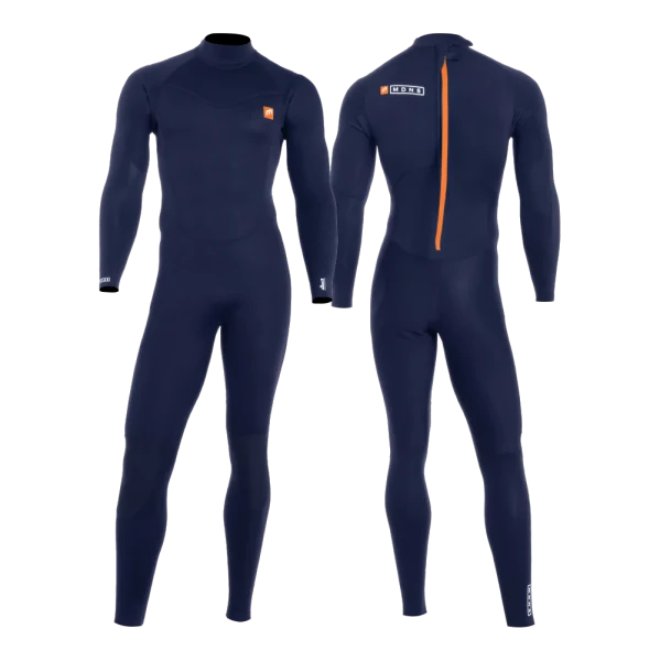 Гидрокостюм MDNS Pioneer Men Steamer 5/4/3 mm BZ Navy/Orange