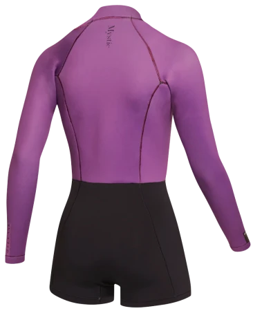 Гидрокостюм Mystic Lunar Longarm Shorty 2/2mm Fzip Women Sunset Purple