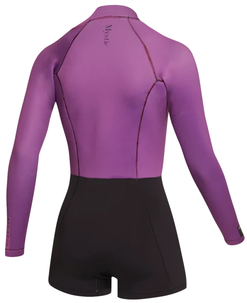 Гидрокостюм Mystic Lunar Longarm Shorty 2/2mm Fzip Women Sunset Purple