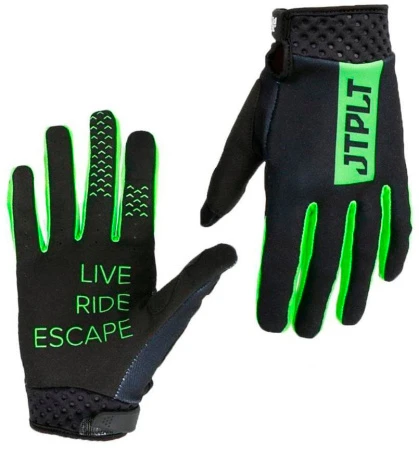 Jetpilot RX Super Lite Glove Full Finger Black/Green 2021