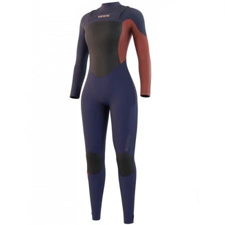 Гидрокостюм Mystic Diva 3/2mm Full Fzip Double Night Blue 2021