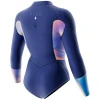 Гидрокостюм Prolimit Fire Sunset Shorty Front V-Zip 2/2 FL Blue/Peach