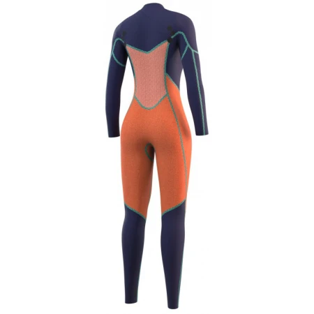 Гидрокостюм Mystic Diva 3/2mm Full Fzip Double Night Blue 2021