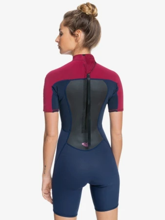 Гидрокостюм Roxy Prologue 2/2mm BZ LS Dark Navy/Burgundy 2021