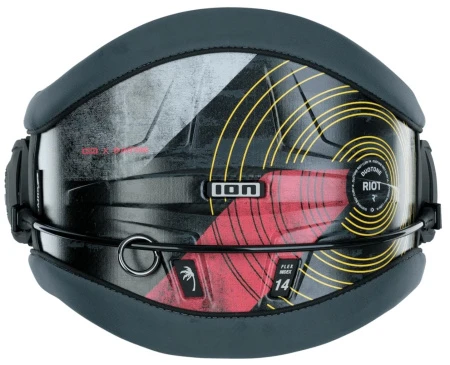 Трапеция для кайта Duotone Riot Curv 14 Grey/Yellow 2022