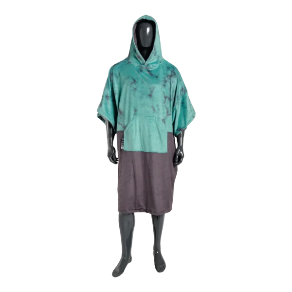 Пончо MDNS Plush Poncho Adult Uno Teal Marble
