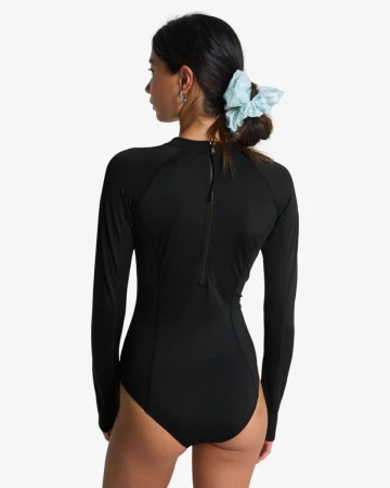 Лайкра для серфинга Billabong Tropic Bodysuit LS Black Pebble