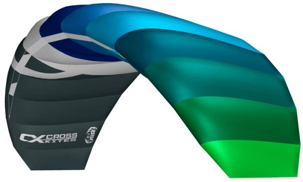Пилотажный кайт Cross Kites Air Blue/Green R2F