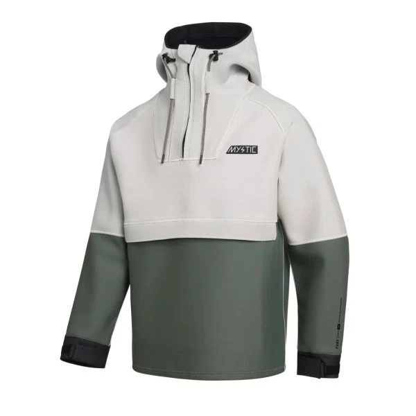 Гидрокуртка Mystic Fury Neoprene Hoodie 3/2mm Dark Olive