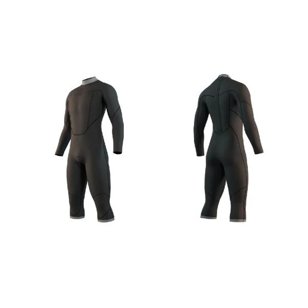 Гидрокостюм Mystic Brand Longarm Shortleg 3/2mm Bzip Flatlock Black