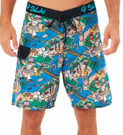 Бордшорты для серфинга 69Slam Manu Long Boardshort Bali 2022