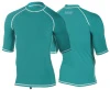 Лайкра для серфинга MDNS Colorblock SS Rashvest Teal 2023 XXXL