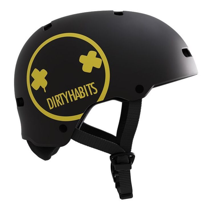 Шлем для водных видов спорта Mystic Vandal Pro Helmet Dirty Habits Black/Yellow