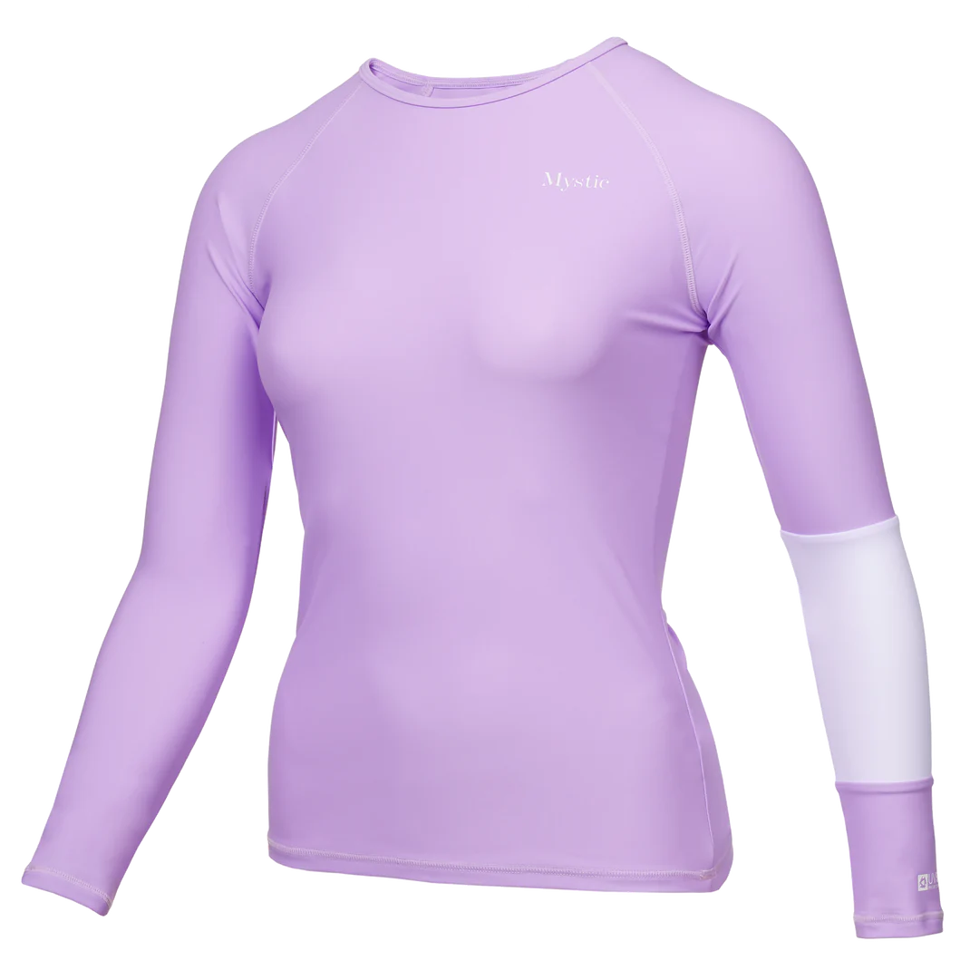 Лайкра Mystic Jayde LS Rash Vest Women Pastel Lilac