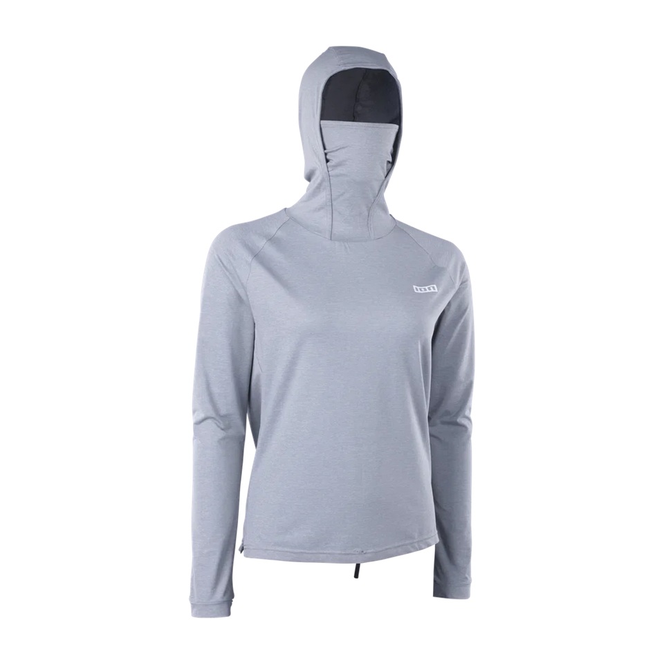 Лакра с капюшоном ION Wetshirt Storm Pro LS Women Grey-Melange