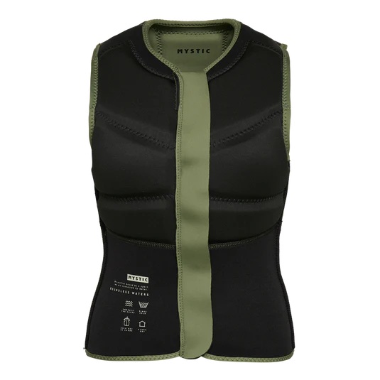 Спасжилет для кайта Mystic Star Impact Vest Fzip Kite Olive Green