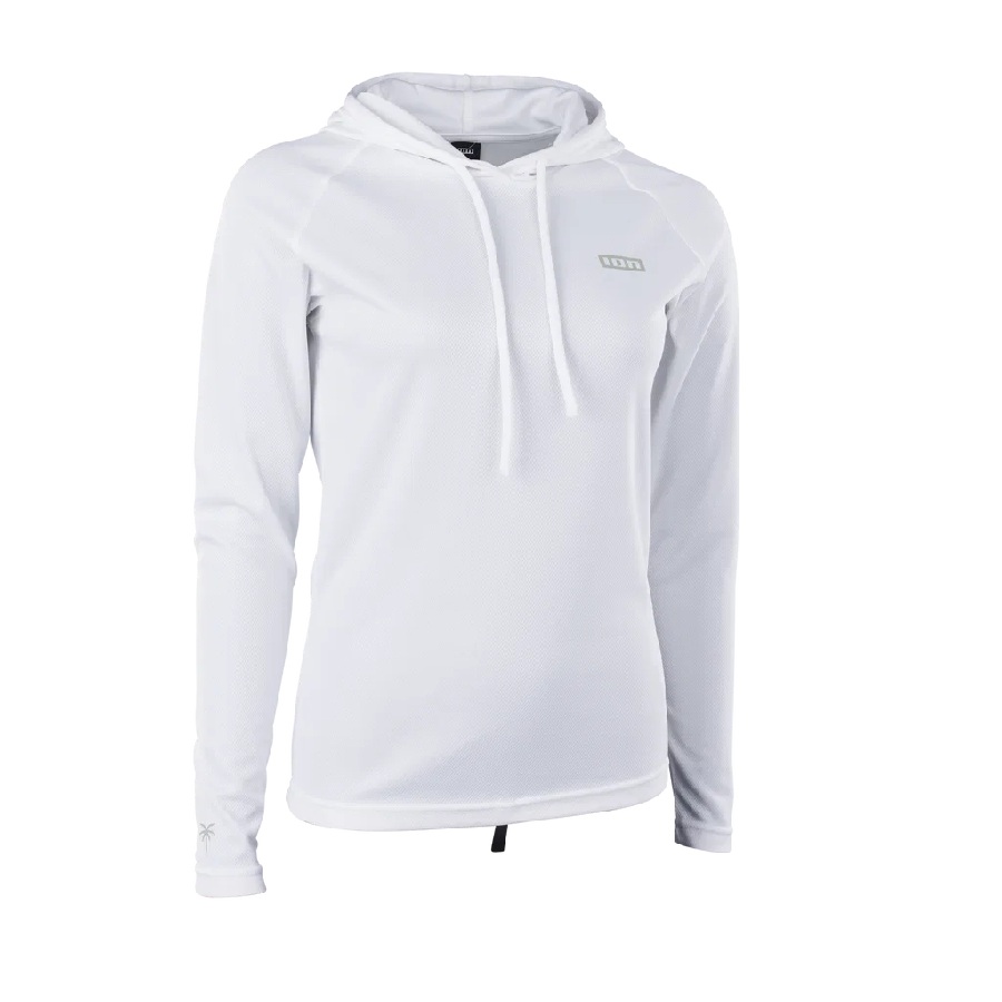 Лакра с капюшоном Ion Wetshirt Hood LS Women Peak/White